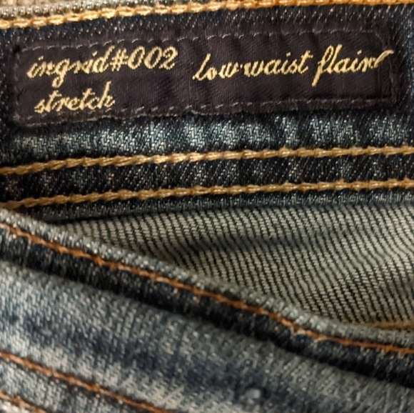 Citizens of Humanity Ingrid #002 Stretch Low Waist Flare Jean 29 - Picture 5 of 11